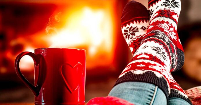 Romantisk hytte for to