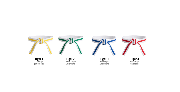 Tiger 1-2-3-4 – Dojang.no – Graderingspensum WT Taekwondo